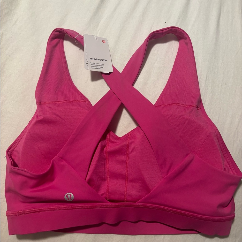 Pink Lululemon bra -Envital bra D/DD
